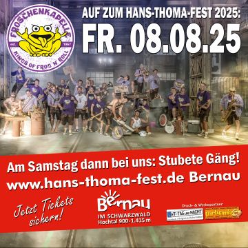 Entradas para Freitag Hans-Thoma-Fest 2025 en 08.08.2025 - Comprar entradas